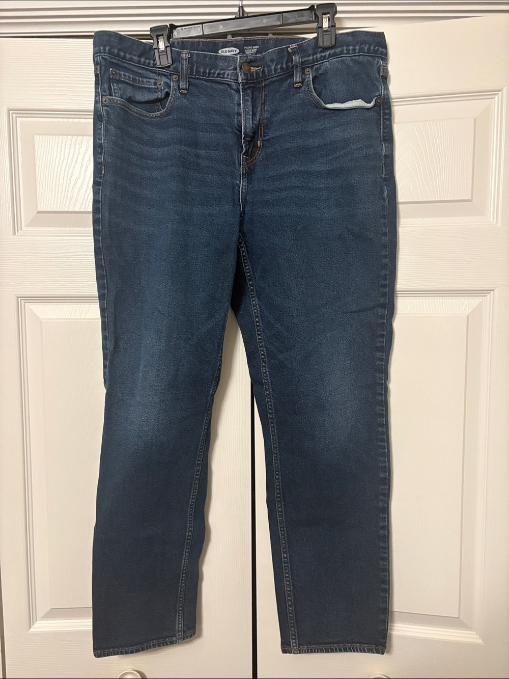 Old Navy Men's Dark Blue Straight Jeans